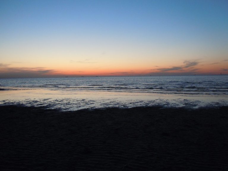 Sonnenuntergang an der Nordsee